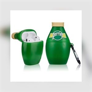 AIRPOD 1 & 2 WATER BOTTLE PROTECTIVE CASE W/KEYRING